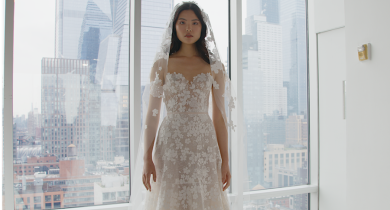 Mira Zwillinger Showcases Spring/Summer 2025 “Reflections” Collection at New York Bridal Fashion Week