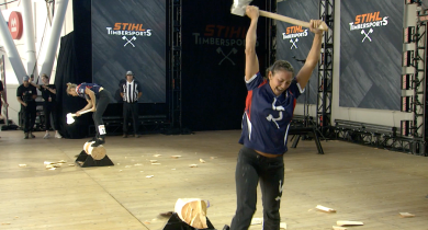 Two World Records Smashed at STIHL TIMBERSPORTS 2024 U.S. Championship in Milwaukee