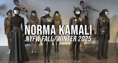 Iconic NYC Designer Norma Kamali Takes Inspiration from Nature and Bob Dylan 