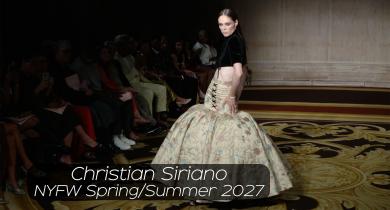Christian Siriano Enchants NYFW With a Fairytale-Inspired Spring 2027 Collection