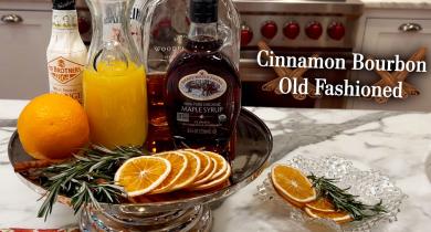 Cinnamon Bourbon Old Fashioned 