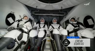 NASA astronauts touch down on Earth after an unexpected nine months in space