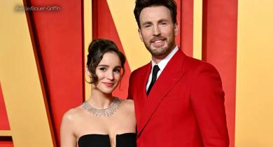 Chris Evans and Wife Alba Baptista welcome first child