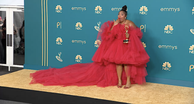 Lizzo at the 2022 Emmy Awards