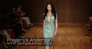 Frederick Anderson’s Spring 2026 Collection Brings Joy to the Runway