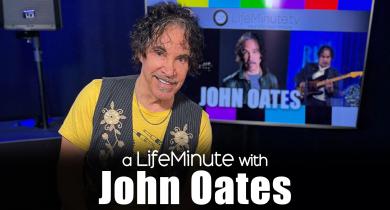 John Oates in the LifeMinute studios
