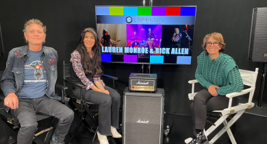 Def Leppard's Rick Allen and His Wife Singer Songwriter Lauren Monroe on New Music and Their Continued Efforts to Help Those In Need