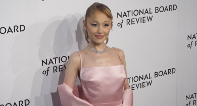 Ariana Grande at the 2025 National Board of Review Awards Gala