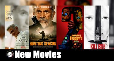 New Movies: Jay Kelly, Kill Bill: The Whole Bloody Affair, Five Nights at Freddy's 2, and Hunting Season