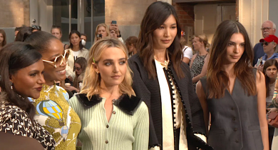 NYFW Spring 2022: Tory Burch, Dennis Basso, and Kevan Hall