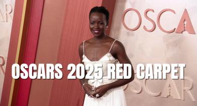 Lupita Nyong'o at the 2025 Oscars 