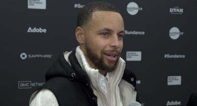 Stephen Curry Speaks on His New Documentary Stephen Curry: Underrated at Its Sundance Film Festival World Premiere