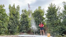 The Space Gal, Emily Calandrelli, Shows Students How to Build a Baking Soda Rocket for Baking Soda Rocket Day: Launch Across America