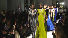 Bibhu Mohapatra's Fall 2024 Collection Channels Photographer Helmut Newton