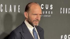 Conclave Stars Ralph Fiennes and Isabella Rossellini at NYC Premiere