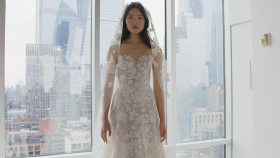 Mira Zwillinger Showcases Spring Summer 2025 Reflections Collection at New York Bridal Fashion Week
