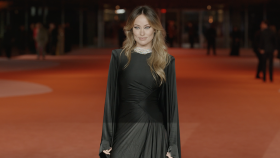 Olivia Wilde on the red carpet at the Academy Museum of Motion Pictures Gala 2023