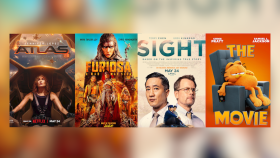 New Movies: Atlas, Furiosa: A Mad Max Saga, Sight, and The Garfield Movie