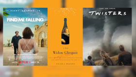 New Movies: Find Me Falling, Twisters, and Widow Clicquot 