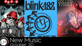New Albums blink-182 DEVO and The Rolling Stones