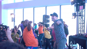 Matthew Morrison, Donté Colley, International Day of Happiness, LG Electronics