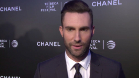 Begin Agains Adam Levine and Keira Knightly at the Red Carpet Premiere