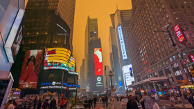Smoke from Canada Wildfires Takes Over NYC