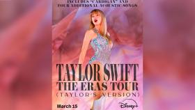 Taylor Swift The Eras Tour Movie Comes to Disney Moana Sequel Announced Gabby Douglas Returns to Gymnastics
