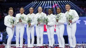 Women’s Olympic gymnastics team solidified for summer 2024 games in Paris, includes former champions Simone Biles and Suni Lee