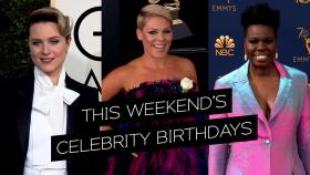 Celebrity Weekend Birthdays: Pink, Wiz Khalifa, Gloria Gaynor, David Arquette, Leslie Jones, Evan Rachel Wood, and More