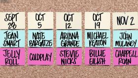 Saturday Night Live reveals host and performer lineup for season 50 kickoff, includes Ariana Grande, Stevie Nicks, Michael Keaton, Billie Eilish, John Mulaney and more