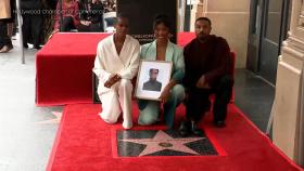 Chadwick Boseman posthumously receives with star on the Hollywood Walk of Fame