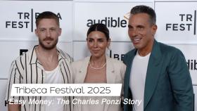 Sebastian Maniscalco Brings His Family Along and Talks Fatherhood at World Premiere Easy Money: The Charles Ponzi Story