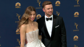 Emmys 2018 Couples Jessica Biel and Justin Timberlake Scarlett Johansson and Colin Jost Chrissy Teigen and John Legend and More