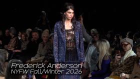 Frederick Anderson Celebrates Rugged Inner Strength While Channeling Amy Winehouse in His NYFW Fall 2026 Collection