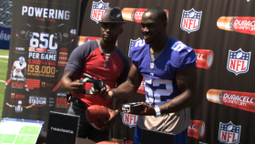 Taye Diggs and the NY Giants Jon Beason Discover the Power Behind the NFL
