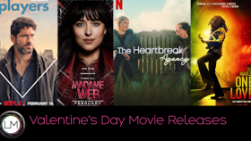 Valentines Day Movie Releases Bob Marley One Love Madame Web Players and The Heartbreak Agency