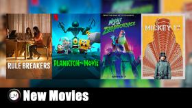 New Movies Mickey 17 Rule Breakers Night Of The Zoopocalypse and Plankton The Movie