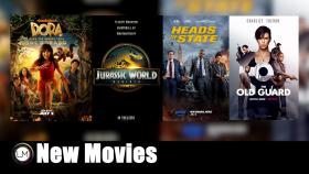 New Movies: Dora and the Search for Sol Dorado, Jurassic World Rebirth, Heads of State, and The Old Guard 2