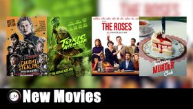 New Movies The Thursday Murder Club Jaws The Roses The Toxic Avenger and Caught Stealing