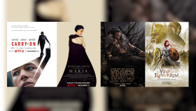 New Movies Maria Carry-On Kraven the Hunter and The Lord of the Rings The War of the Rohirrim