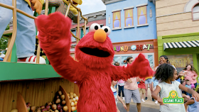 Elmo Celebrates the Grand Opening of Sesame Place San Diego