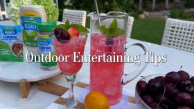 Outdoor Entertaining Tips